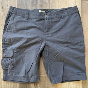 Marmot Gray Cargo Shorts Women’s XL